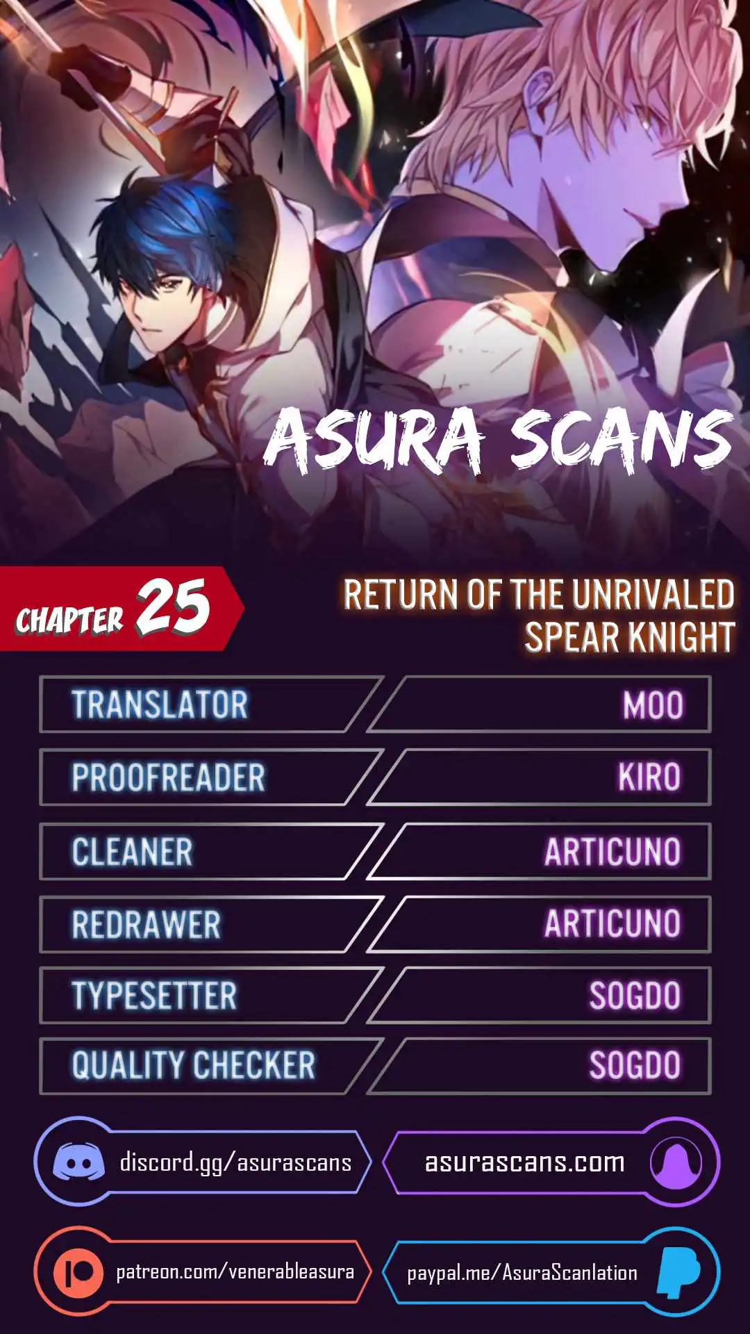 Return of the Legendary Spear Knight Chapter 25 1